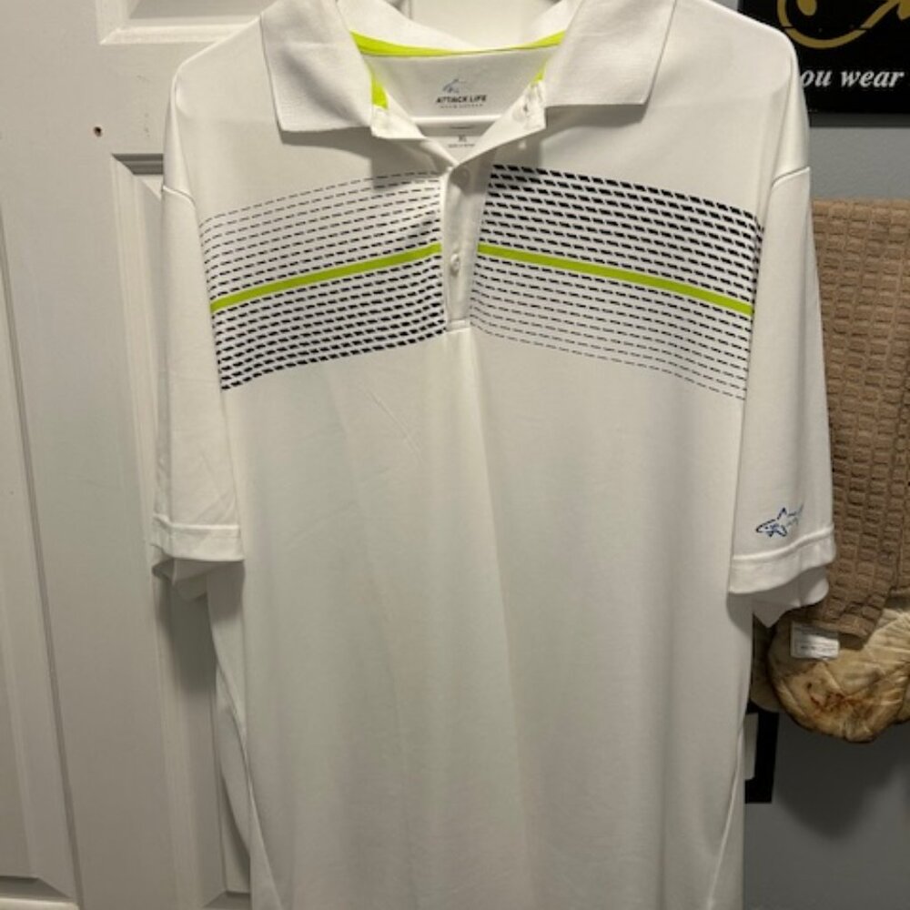 Men's "Greg Norman" performance Golf shirt - Like New Size XL